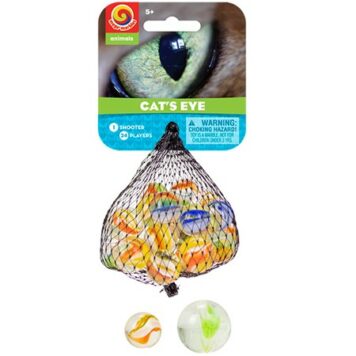 Cat's Eye Tri-Color Marble Bag