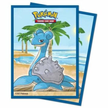 Pokémon Ultra Pro Standard Deck Protectors - Gallery Series Seaside Lapras 65pk