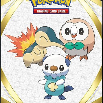 Pokémon 4 Pocket Binder - Cyndaquil, Oshawott, and Rowlet