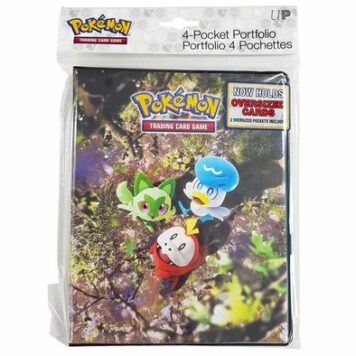 Pokémon 4 Pocket Binder - Sprigatito, Fuecoco, and Quaxly