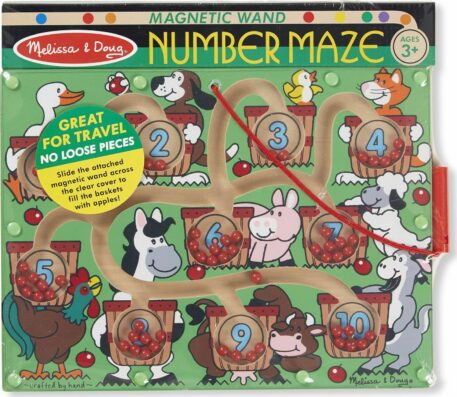 Magnetic Number Maze