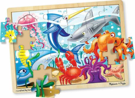 Under the Sea Wooden Jigsaw Puzzle - 24 Pieces
