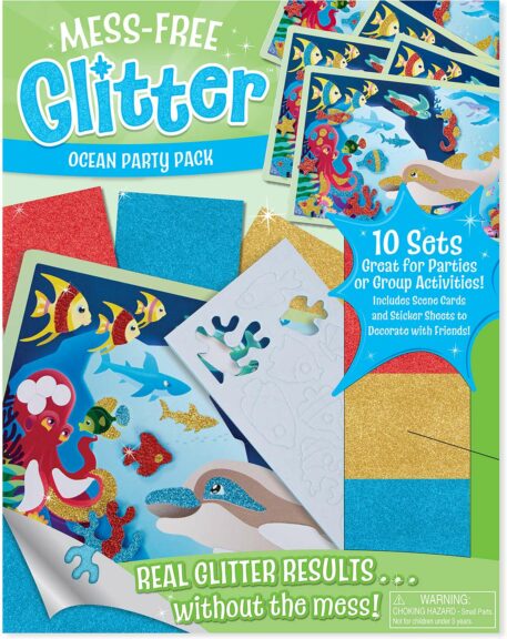 Mess-Free Glitter Ocean Party Pack
