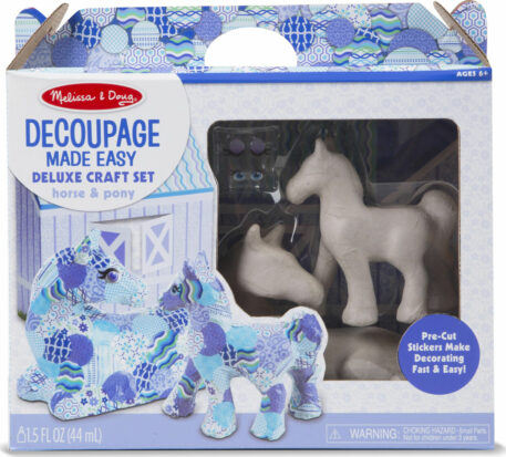Decoupage Made Easy Deluxe Craft Set - Horse & Pony