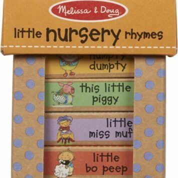 Natural Play Book Tower: Little Nursery Books