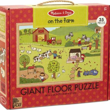 Natural Play Floor Puzzle: On the Farm