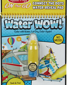 Water Wow! Connect The Dots Vehicles - On The Go Travel Activity
