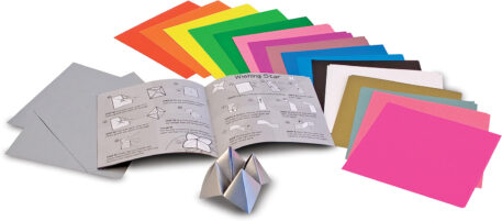 Origami Paper Vibrant Color Sheets