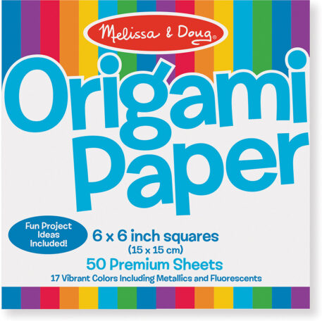 Origami Paper Vibrant Color Sheets