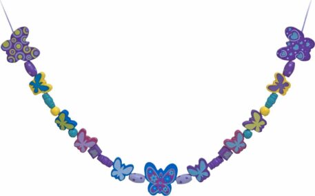 Created by Me! Butterfly Beads Wooden Bead Kit