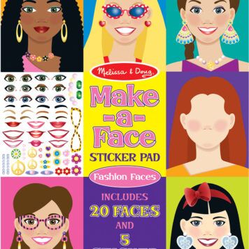 Make-A-Face Sticker Pad