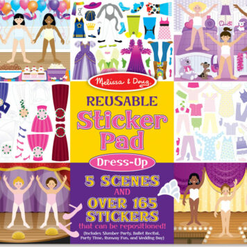 Reusable Sticker Pad - Dress-Up