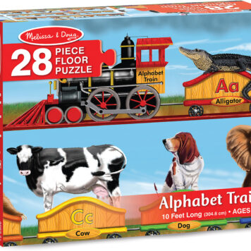 Alphabet Train Floor Puzzle - 28 Pieces