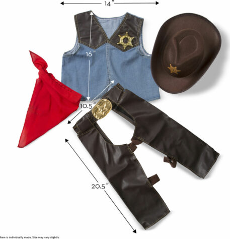 Cowboy Role Play Costume Set