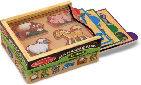 Animals Mini-Puzzle-Pack