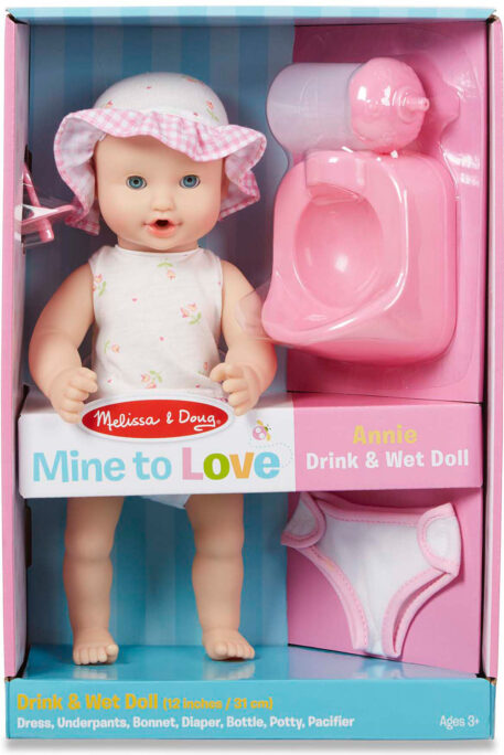Mine to Love - Annie 12" Drink & Wet Doll