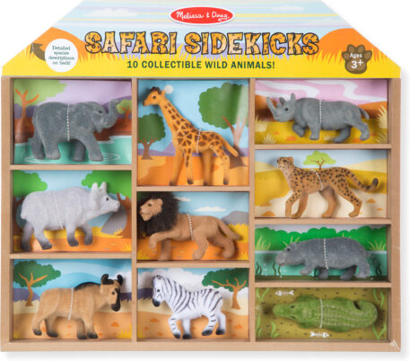 Safari Sidekicks - 10 Collectible Wild Animals