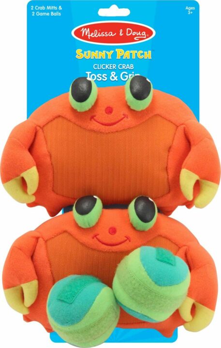 Clicker Crab Toss & Grip Game for Kids