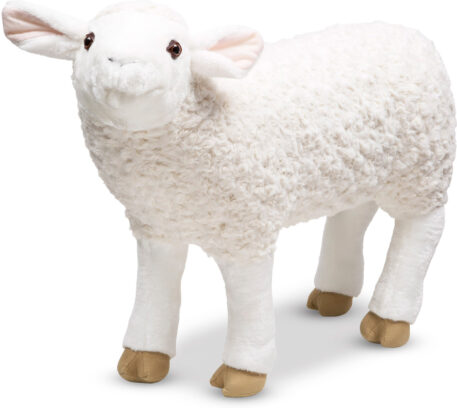 Lifelike Plush Sheep