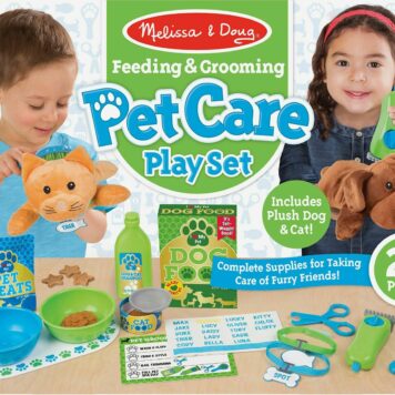 Feeding & Grooming Pet Care Play Set