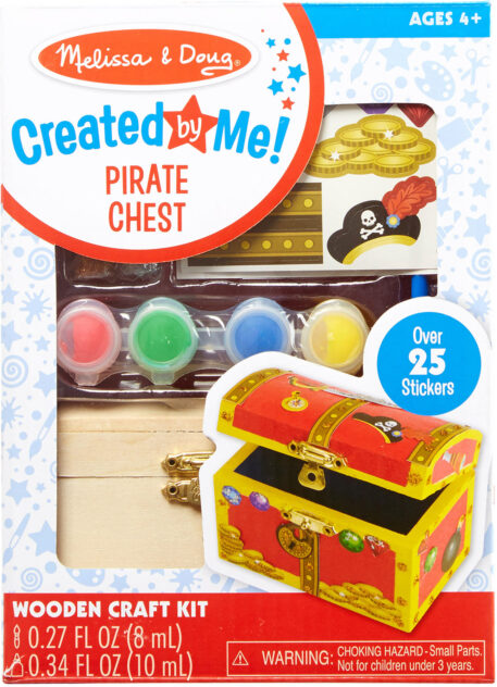 Created by Me! Pirate Chest Wooden Craft Kit
