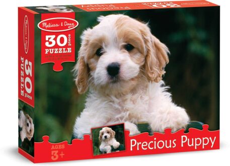 0030 pc Precious Puppy Cardboard Jigsaw