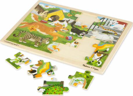 Pets Wooden Jigsaw Puzzle - 24 Pieces