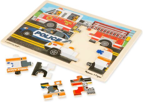 To the Rescue Wooden Jigsaw Puzzle - 24 Pieces