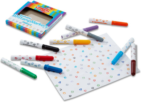 10 Washable Stamp Markers - Animals