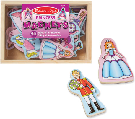 Wooden Princess Magnets