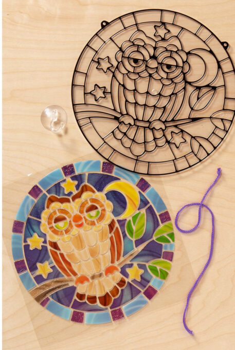 Stained Glass Made Easy - Owl