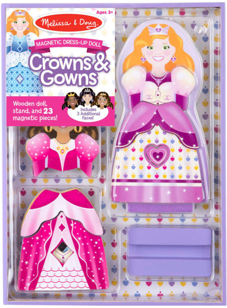 Crowns & Gowns Magnetic Dress-Up Set