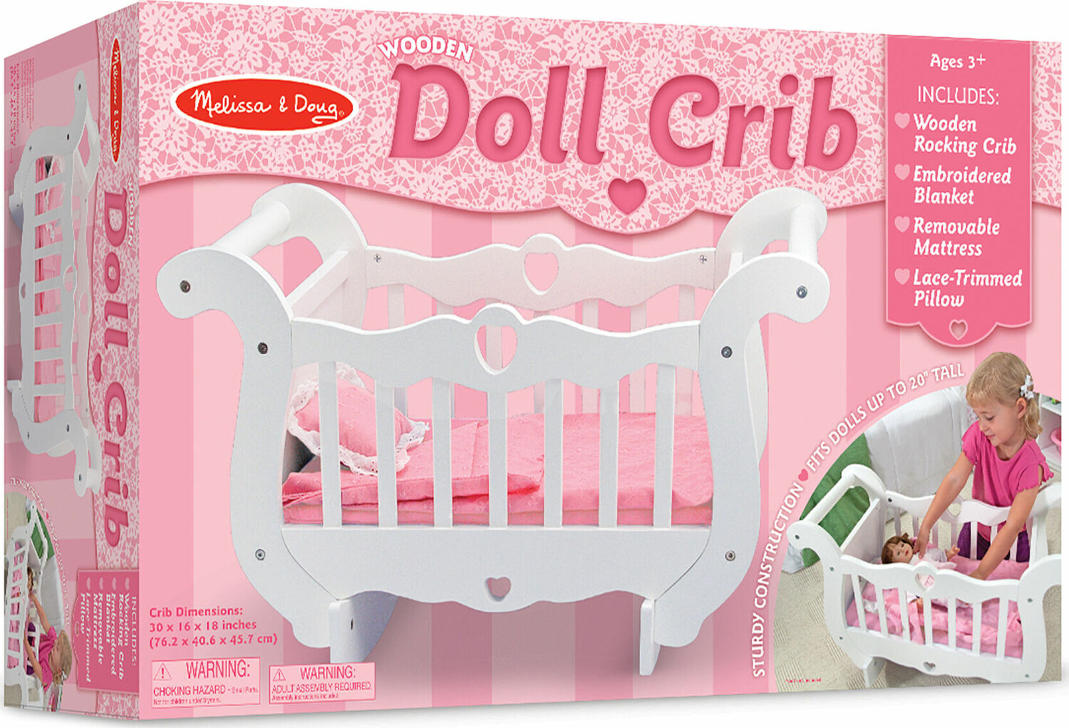 Wooden Doll Crib – Awesome Toys Gifts