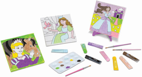 Created by Me! Canvas Painting Set - Princess Portraits