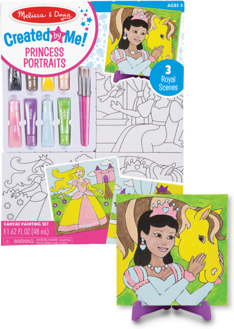Created by Me! Canvas Painting Set - Princess Portraits