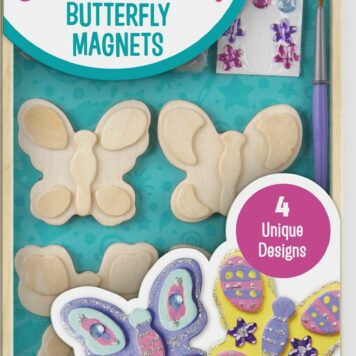 Created by Me! Butterfly Magnets Wooden Craft Kit