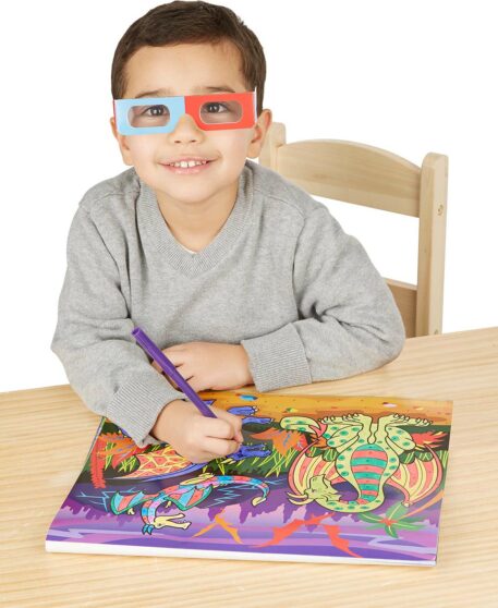 3D Coloring Book - Boy