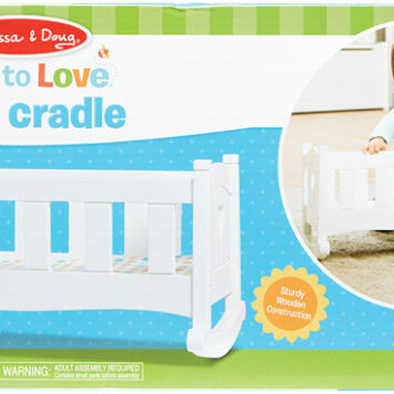 Melissa & Doug Mine to Love Play Cradle