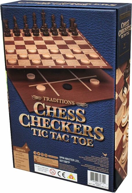 Chess, Checkers, Tic Tac Toe