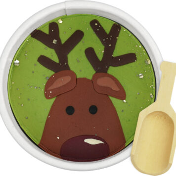 Land of Dough Reindeer Games 7 Ounce Holiday Luxe Cup