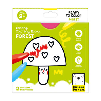 Looong Coloring Book - Forest