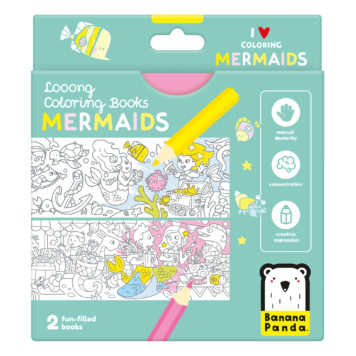 Looong Coloring Book - Mermaids