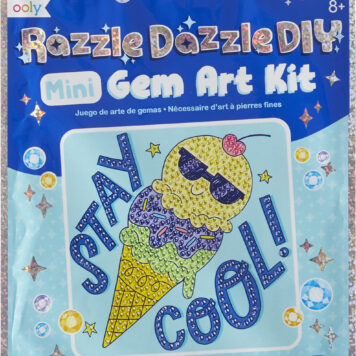 Razzle Dazzle D.I.Y. Mini Gem Art Kit: Cool Cream