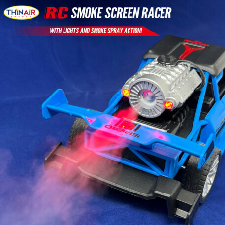 RC Smoke Screen Racer - Blue