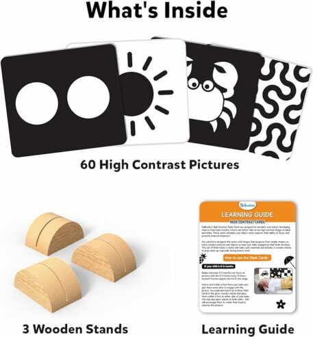 High Contrast Flash Cards