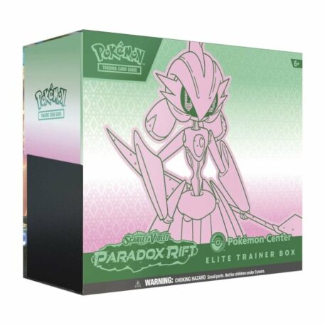 Pokemon Scarlet & Violet Set 4: Paradox Rift - Elite Trainer Box - Iron Valiant