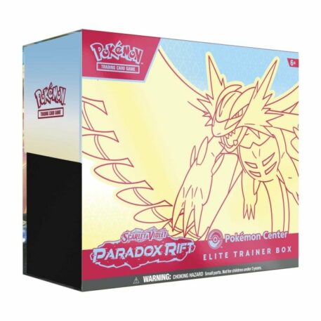 Pokemon Scarlet & Violet Set 4: Paradox Rift - Elite Trainer Box - Roaring Moon
