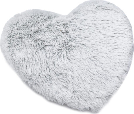 Marshmallow Gray Warmies® Heart