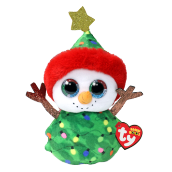 Garland - Green Tree Snowman 6in