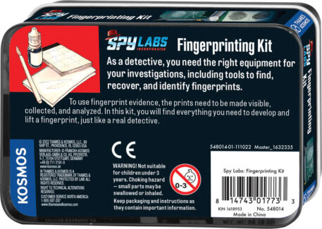 Spy Lab: Fingerprinting Kit